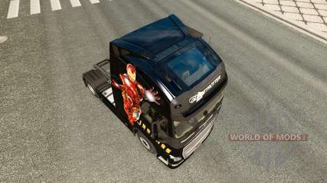 Homem de ferro pele para a Volvo caminhões para Euro Truck Simulator 2
