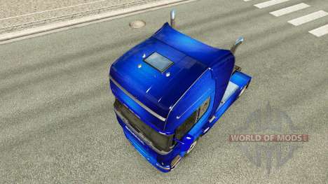 Fantástica a pele Azul para Scania truck para Euro Truck Simulator 2