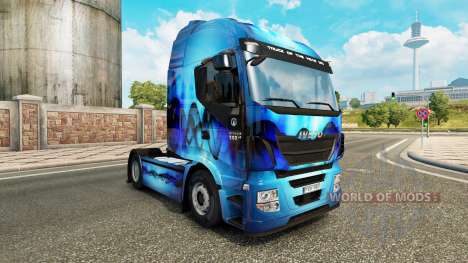 Pele Allfons no caminhão Iveco para Euro Truck Simulator 2