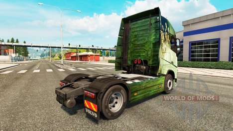 Para a pele do caminhão Volvo para Euro Truck Simulator 2