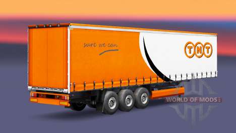 Pele TNT em uma cortina semi-reboque para Euro Truck Simulator 2