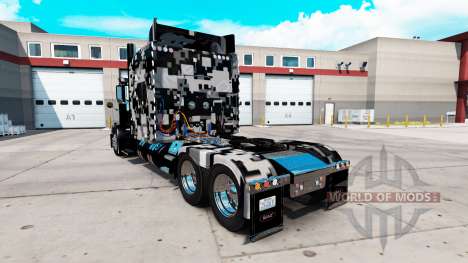 Urban Camo pele para o caminhão Peterbilt 389 para American Truck Simulator