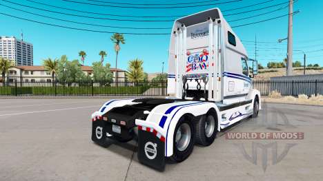 Pele Bowers Camionagem LLC caminhão trator Volvo para American Truck Simulator