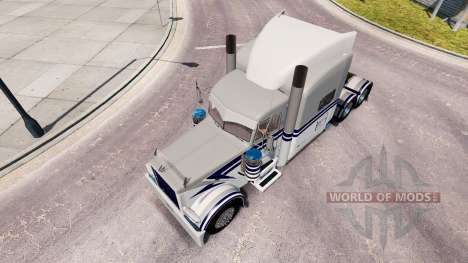 Bowers Camionagem pele para o caminhão Peterbilt para American Truck Simulator