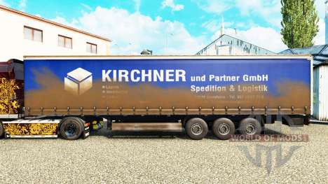 Pele Kirchner, em uma cortina semi-reboque para Euro Truck Simulator 2