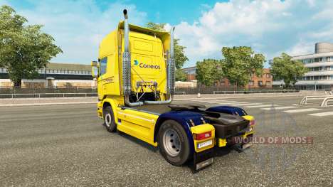Correios pele para o Scania Streamline caminhão para Euro Truck Simulator 2