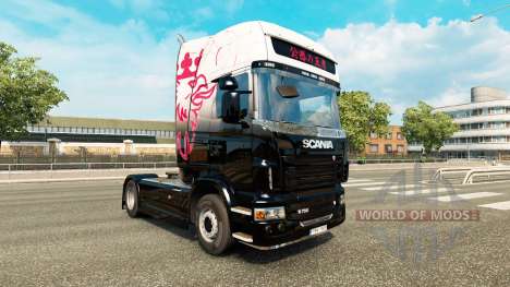 Pele O Rei da Estrada no tractor Scania para Euro Truck Simulator 2