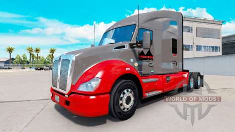Скин de Montanha do Rio de Camionagem на Kenwort para American Truck Simulator