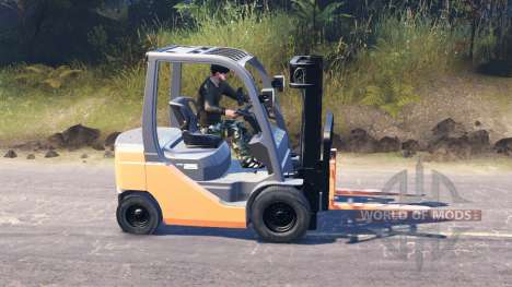 Toyota Forklift para Spin Tires
