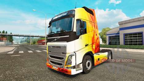 Chama pele para a Volvo caminhões para Euro Truck Simulator 2