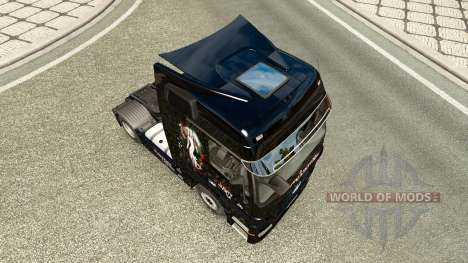 A pele de the Vampire Diaries no trator Mercedes para Euro Truck Simulator 2
