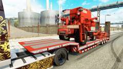 Baixa varrer com máquinas agrícolas para Euro Truck Simulator 2