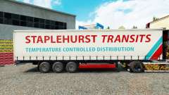 Staplehurst Trânsitos de pele no trailer cortina para Euro Truck Simulator 2