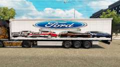 Pele Ford v2.0 cortina semi-reboque para Euro Truck Simulator 2