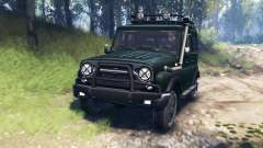 UAZ-315195 caçador v3.0 para Spin Tires