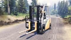 Toyota Forklift para Spin Tires
