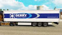 Pele Derry em uma cortina semi-reboque para Euro Truck Simulator 2