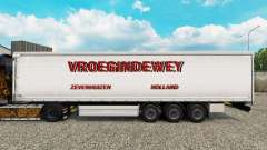 Pele Vroegindewey cortina semi-reboque para Euro Truck Simulator 2