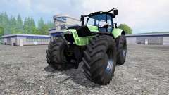 Deutz-Fahr Agrotron X 720 black wheels para Farming Simulator 2015