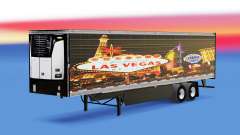 Pele Las Vegas para reefer semi-reboque para American Truck Simulator