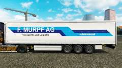 Pele F. Murpf AG em uma cortina semi-reboque para Euro Truck Simulator 2