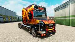 Pele de Dragão para o caminhão Scania T para Euro Truck Simulator 2