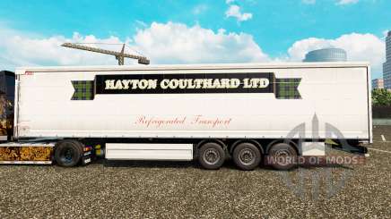 Pele Hayton Coulthard Ltd em cortina semi-reboque para Euro Truck Simulator 2
