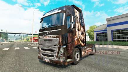 Horror de sobrevivência pele para a Volvo caminhões para Euro Truck Simulator 2