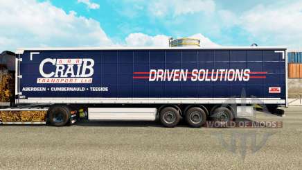 Pele ARR Craib de Transporte no semi-reboque cortina para Euro Truck Simulator 2