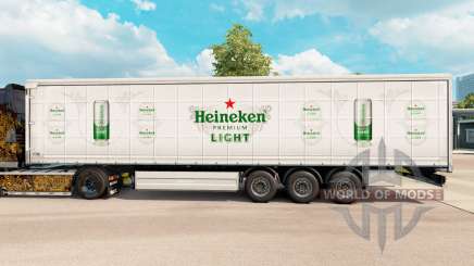 Pele Heineken cortina de Luz de proteção semi-reboque para Euro Truck Simulator 2