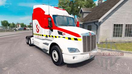 Ghostbusters pele para o caminhão Peterbilt 579 para American Truck Simulator