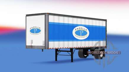Pele Pacella de transporte Rodoviário Expresso de semi-reboque para American Truck Simulator