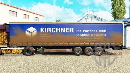 Pele Kirchner, em uma cortina semi-reboque para Euro Truck Simulator 2