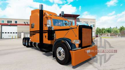 Coppertone pele para o caminhão Peterbilt 389 para American Truck Simulator