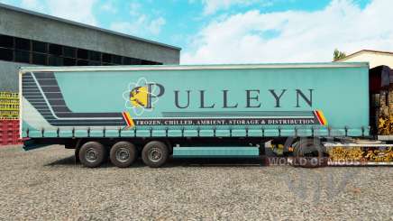 Pele Pulleyn em uma cortina semi-reboque para Euro Truck Simulator 2