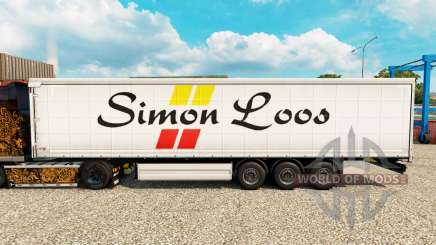 Simon Loos pele cortina semi-reboque para Euro Truck Simulator 2