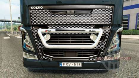 O pára-choques guarda Kelsa na Volvo caminhões para Euro Truck Simulator 2