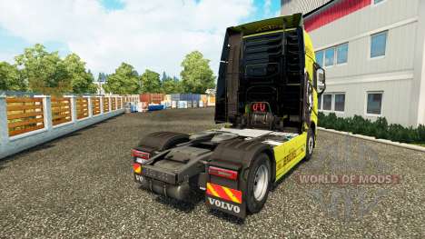 Boston Bruins pele para a Volvo caminhões para Euro Truck Simulator 2