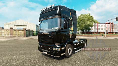 Pele de dragão para o caminhão Scania para Euro Truck Simulator 2