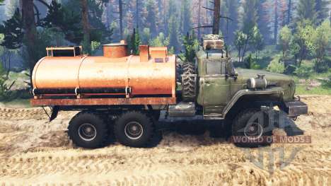 Ural-4320-31 de v2.0 para Spin Tires