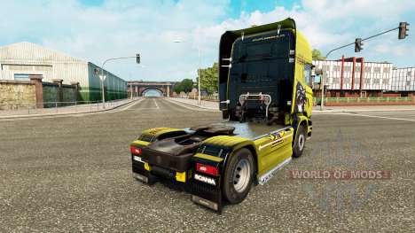 Boston Bruins pele para o Scania truck para Euro Truck Simulator 2