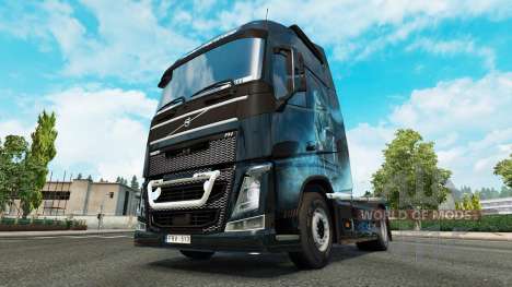 O pára-choques guarda Kelsa na Volvo caminhões para Euro Truck Simulator 2