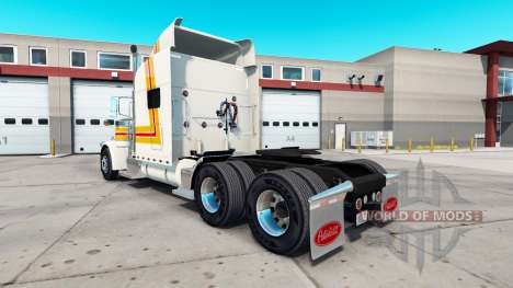 Farol da pele para o caminhão Peterbilt 389 para American Truck Simulator