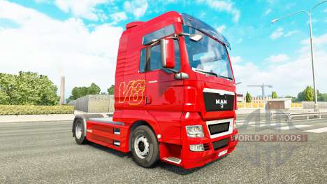 Pele V8 caminhão HOMEM para Euro Truck Simulator 2