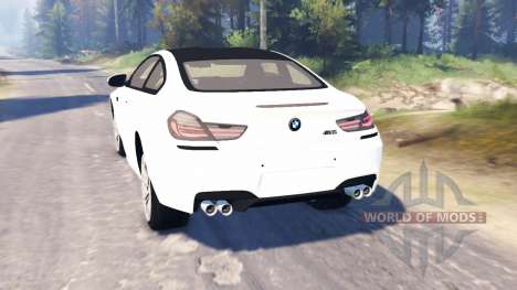 BMW M6 (F13) v2.0 para Spin Tires