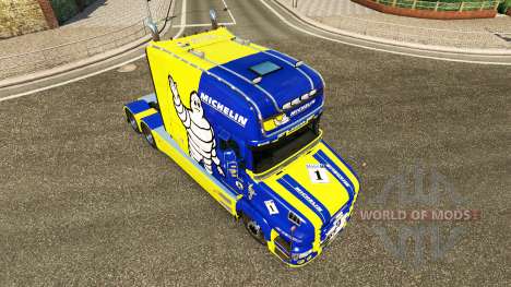 Michelin pele para caminhão Scania T para Euro Truck Simulator 2