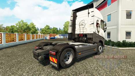 Legal Leão pele para a Volvo caminhões para Euro Truck Simulator 2