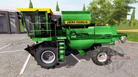 Rostselmash não-1500B para Farming Simulator 2017