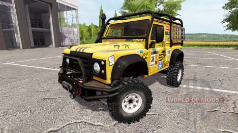 Land Rover Defender 90 Dakar para Farming Simulator 2017