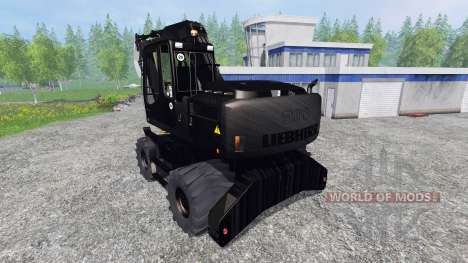 Liebherr A900C black edition para Farming Simulator 2015
